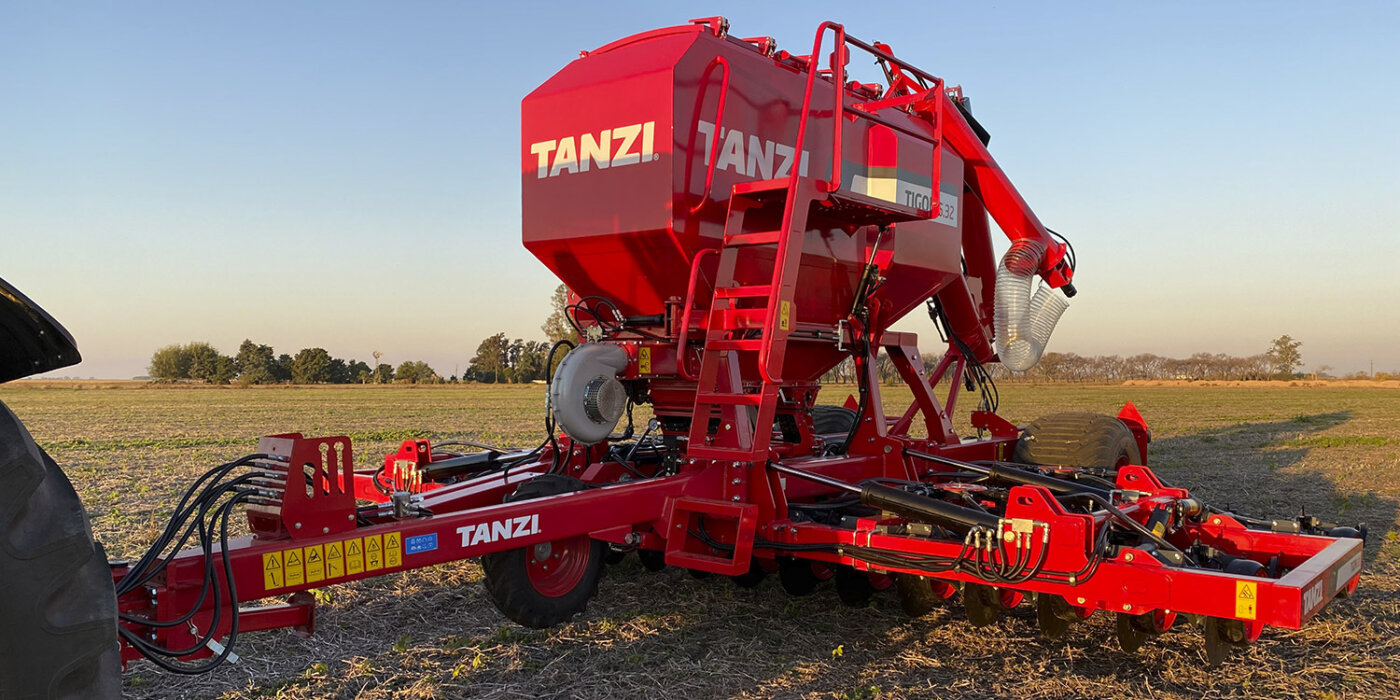 Sembradora TANZI Tigon Air Drill